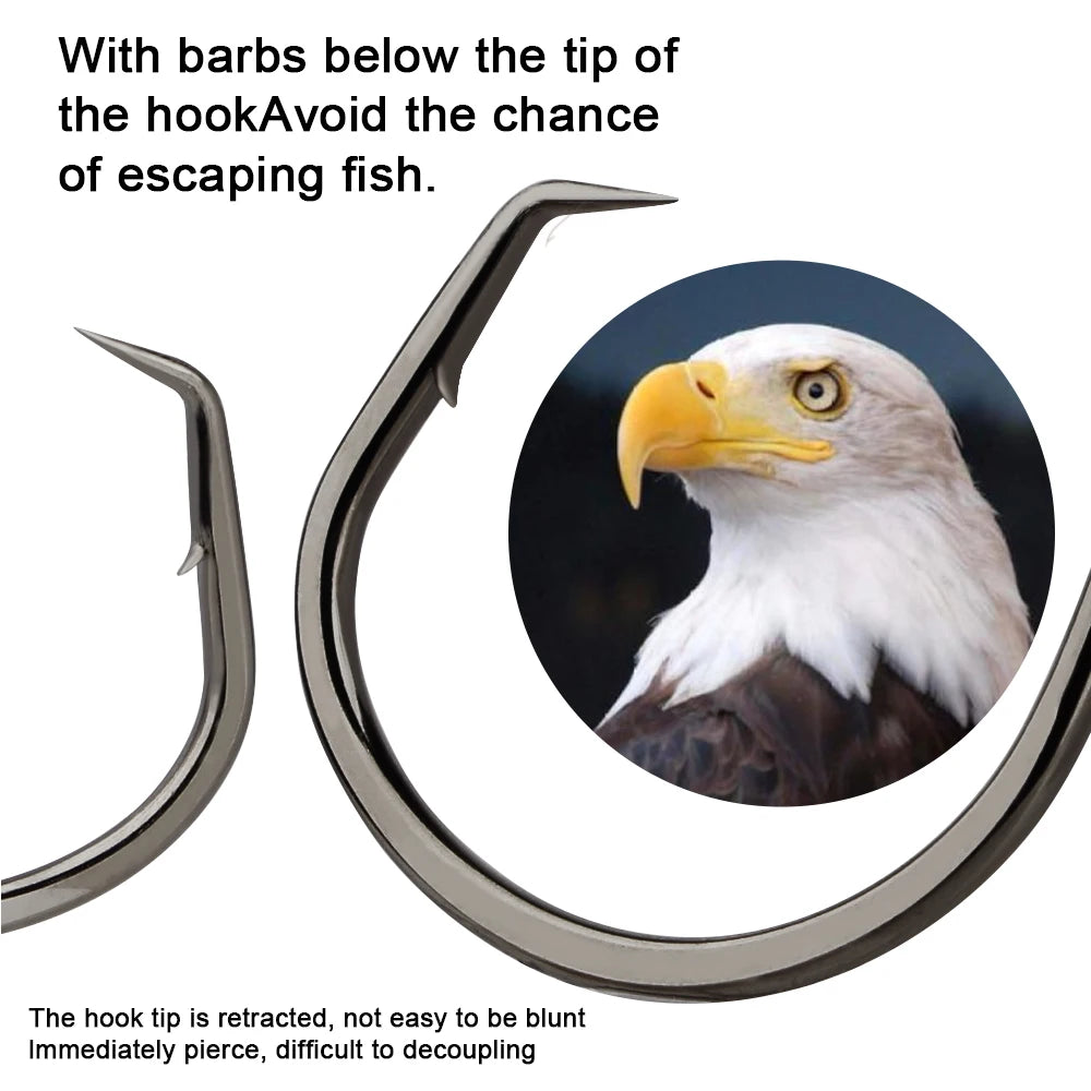 River Series Circle Hooks - 8/0 (25 Pack)