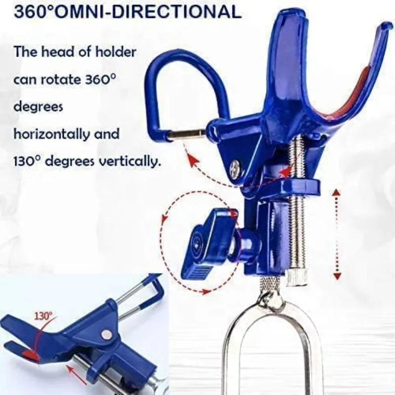 360° Adjustable Fishing Rod Holder