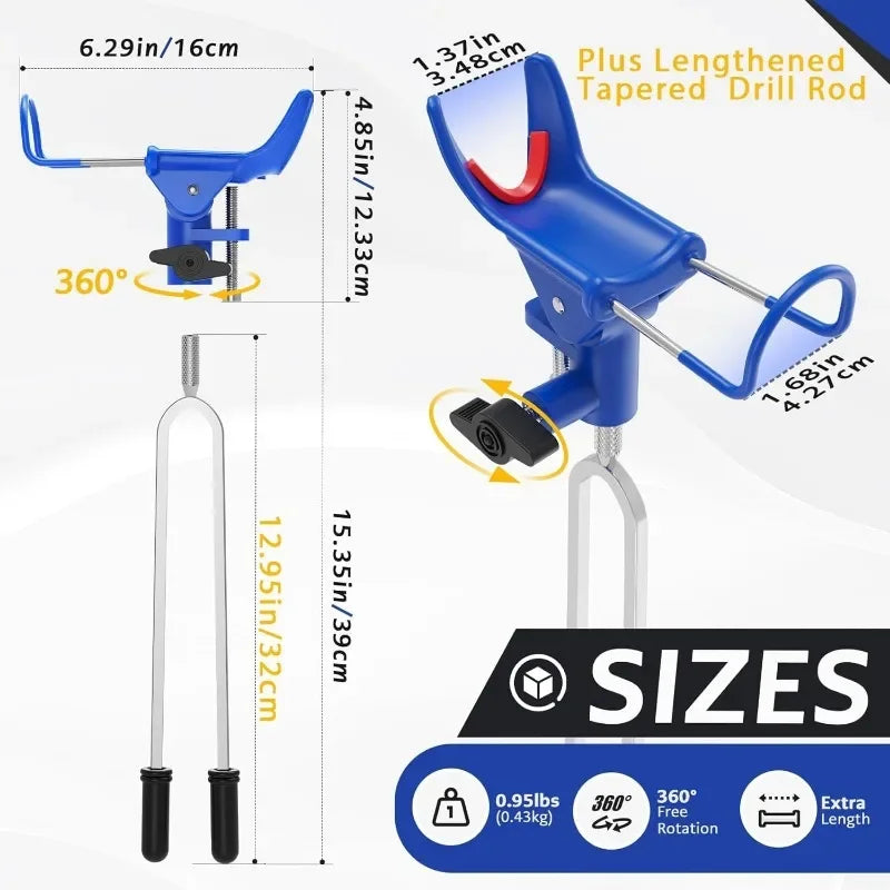 360° Adjustable Fishing Rod Holder